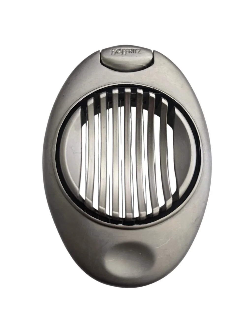 Vintage Hoffritz Stainless Steel Egg Slicer Heavy Duty Retro Kitchen Tool